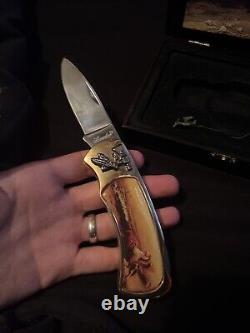 Couteau avec un design indien, conception originale unique en son genre.