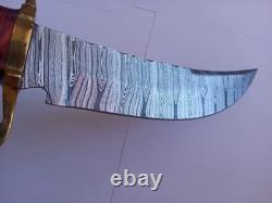 Couteau pirate en damas unique en son genre