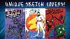 Couvertures De Croquis Uniques : Collections De Bandes Dessinées Uniques