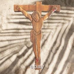 Crucifix Vintage Unique Fait Main