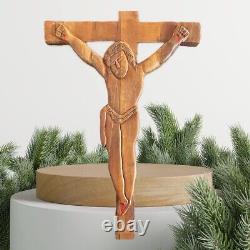 Crucifix Vintage Unique Fait Main