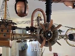 Dirigeable Steampunk - unique en son genre