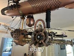 Dirigeable Steampunk - unique en son genre