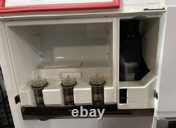 Distributeur de soda Coca Cola Breakmate blanc rare et unique des années 1980