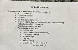 Distributeur de soda Coca Cola Breakmate blanc rare et unique des années 1980