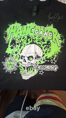 ÉDITION LIMITÉE T-shirt crâne signé par Tom MacDonald L (Pièce unique)