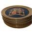 Ensemble De Preuve 6 Collection Classique Royal Cornwall Assiette DÉcorative Unique En Son Genre