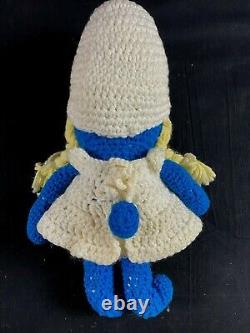 Édition limitée / unique jamais publiée Vanity Smurfette faite à la main