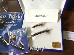Edson Waterman Ltd Boucheron Édition Fountain Pen Nib One Of A Kind Spécimen