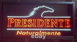 Enseigne lumineuse rare Neon Presidente (Prototype unique)