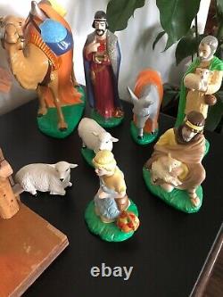 Ensemble de crèche unique et artisanal