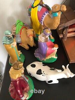 Ensemble de crèche unique et artisanal