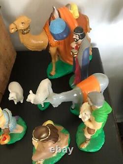Ensemble de crèche unique et artisanal