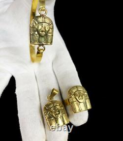 Ensemble unique de la déesse égyptienne Hathor