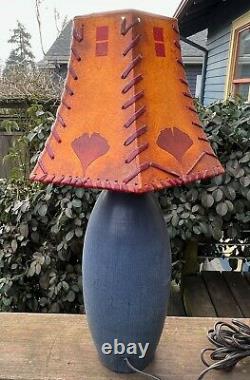 Ephraïm Pottery Vase De Libellule Lampe De Table-un D'un Genre