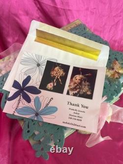 Exquise poupée d'art de fée bijou OOAK Flutter par Marion Blair, artiste nommée pour le prix DOTY
