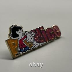 Extrêmement rare ? Soyez gentil, pin’s Peanuts édition limitée, très rare, derniers exemplaires, paillettes