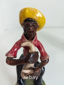 FIGURINES ETHNIQUES COLLECTIBLES PEINTES À LA MAIN RARES ET UNIQUE DE ST. CROIX USVI