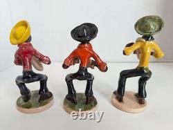 FIGURINES ETHNIQUES COLLECTIBLES PEINTES À LA MAIN RARES ET UNIQUE DE ST. CROIX USVI