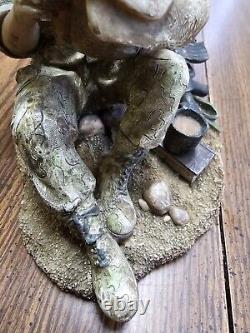 FIGURINE DE SOLDAT RARE, VINTAGE, UNIQUE FAITE À LA MAIN PAR UN ARTISTE INCONNU 8,5x6