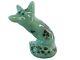 Fenton Usa Unique (ooak) Renard En Jadeite Par Tj Mendenhall 2024