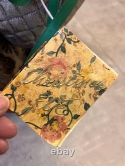 Figurine de Père Noël artisanale unique en son genre, signée, héritage de Noël 19