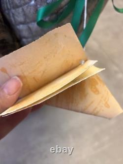 Figurine de Père Noël artisanale unique en son genre, signée, héritage de Noël 19