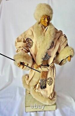 Figurine de chasseur mongol extraordinaire Un trésor unique en son genre