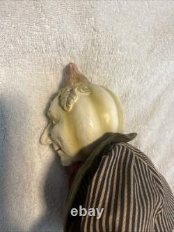 Figurine de tête de citrouille unique 20 Halloween, pièce unique