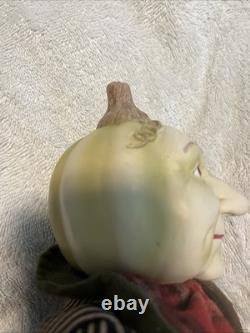 Figurine de tête de citrouille unique 20 Halloween, pièce unique