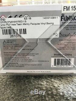 Funko Pop Unique Du Genre Manny Pacquiao Boxe