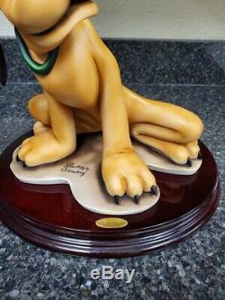 Giuseppe Armani Disney Pluto Artist Proof 2266-c Ap Très Rare One Of A Kind