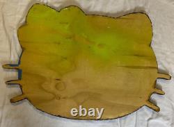 Grande pièce unique en résine Hello Kitty 32 personnalisée avec éclat