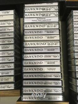 Hawkwind Cassette Tapes Bootlegs Massive One-of-a-kind Collection! Pristi (pristi)