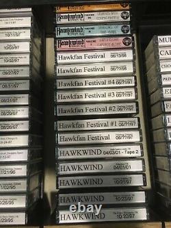 Hawkwind Cassette Tapes Bootlegs Massive One-of-a-kind Collection! Pristi (pristi)