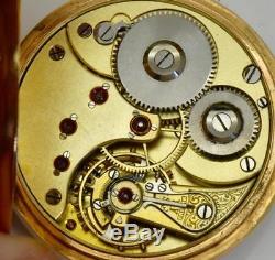 Hou La La! Montre Maçonnique En Or 14k Et Émail Omega Chronometer Unique En Son Genre. Albert Pike