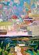 Impressionnisme Corbellique 12x9 River Creek Paysage Collectible Canvas Art Nr
