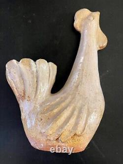Isabel Bloom Sur Mesure Rooster Sculpture Figurine Un D'un Genre