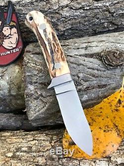 Jenkins Personnalisé À Lame Fixe Avec Cuir Gaine Non Utilisée A Kind