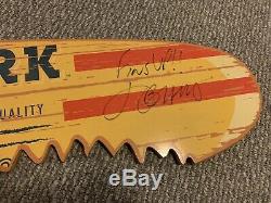 Jimmy Buffett Signé Landshark Lager 6 Ft Surfboard-truly One Of A Kind