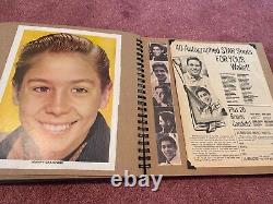 Johnny Crawford, un scrapbook unique de 102 pages.