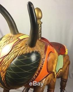 Jon Olson Sculpture À La Main Unique D'une Abeille De Carrousel Grande Taille (cheval)