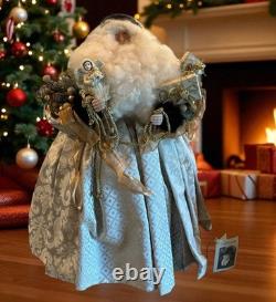 Kay Burkart 2009 Artisan Signé Père Noël Santa Unique En Son Genre Énorme 26