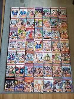 Kinnikuman Lot Volumes 37-85 en anglais (49 volumes) Collectionneurs uniques NEUFS