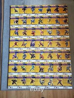 Kinnikuman Lot Volumes 37-85 en anglais (49 volumes) Collectionneurs uniques NEUFS