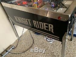 Knight Rider Pinball! Unique En Son Genre! Hou La La! Ok Expédition