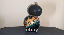 Kokeshi créatives Sosaku, faites à la main de manière unique, pièce unique de Lisa et Jacob Hodson