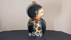 Kokeshi créatives Sosaku, faites à la main de manière unique, pièce unique de Lisa et Jacob Hodson