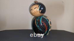 Kokeshi créatives Sosaku, faites à la main de manière unique, pièce unique de Lisa et Jacob Hodson