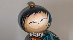 Kokeshi créatives Sosaku, faites à la main de manière unique, pièce unique de Lisa et Jacob Hodson